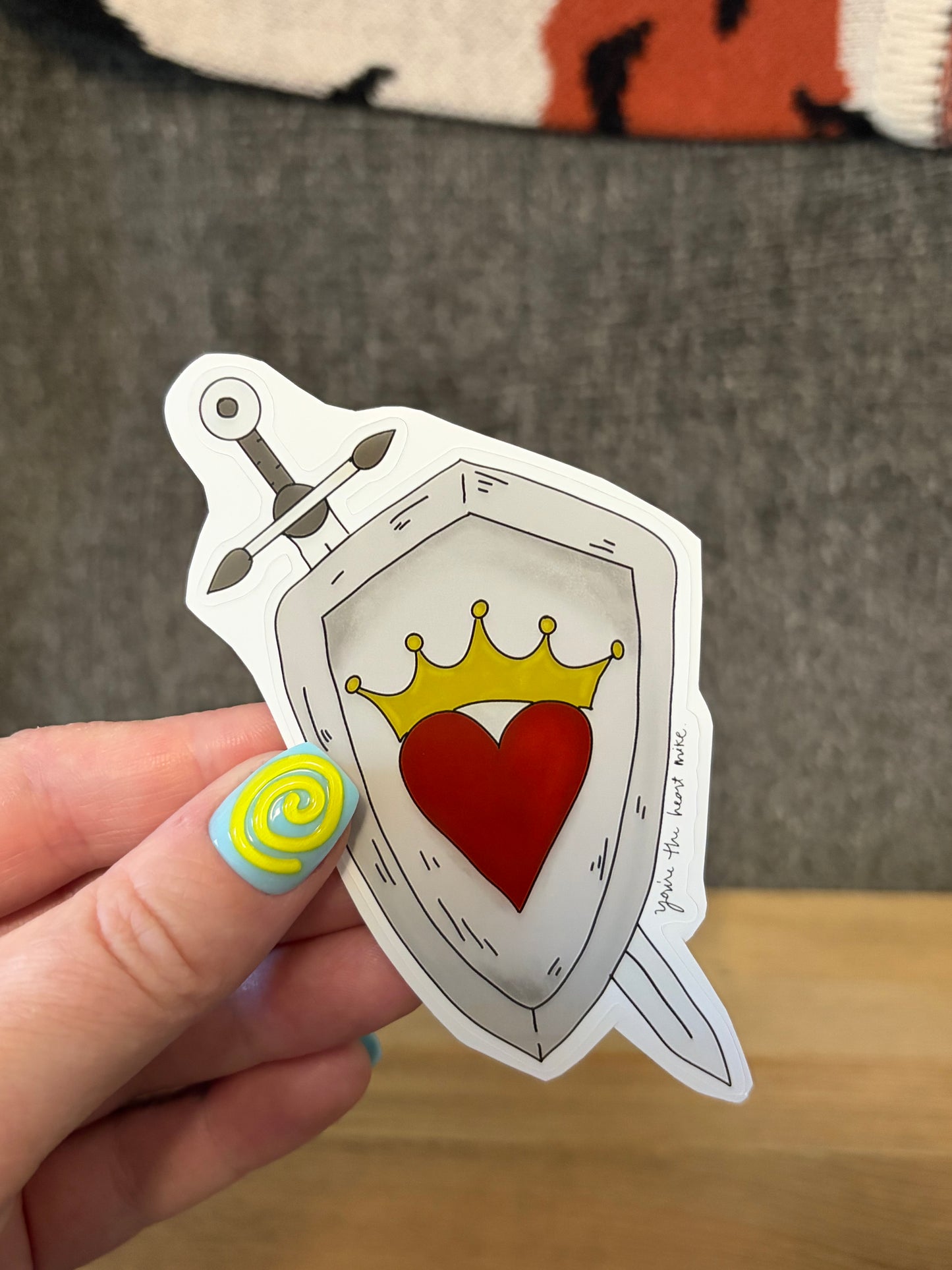 paladin shield sticker