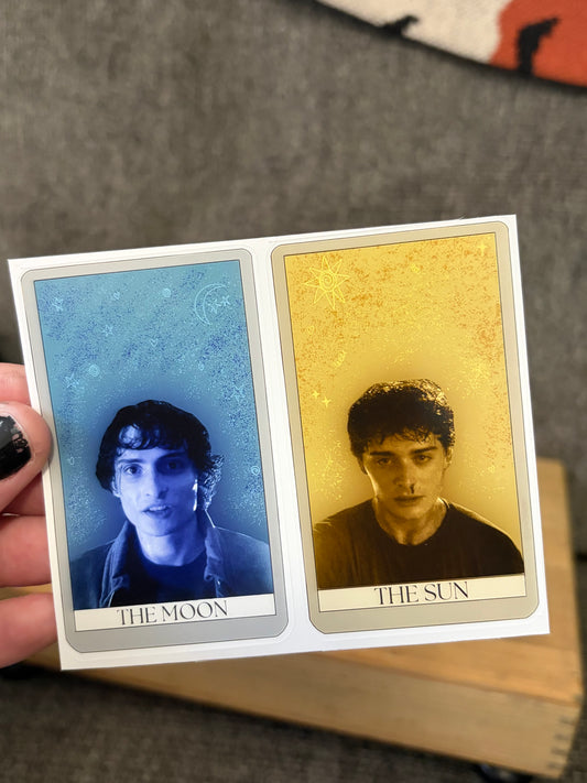 tarot byler sticker set
