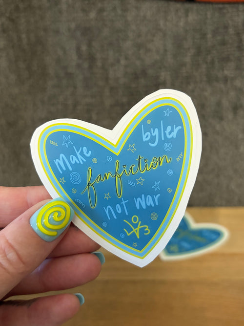 byler fanfiction not war sticker
