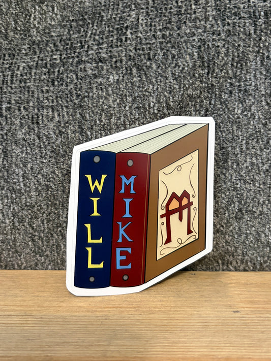 byler dnd binder sticker