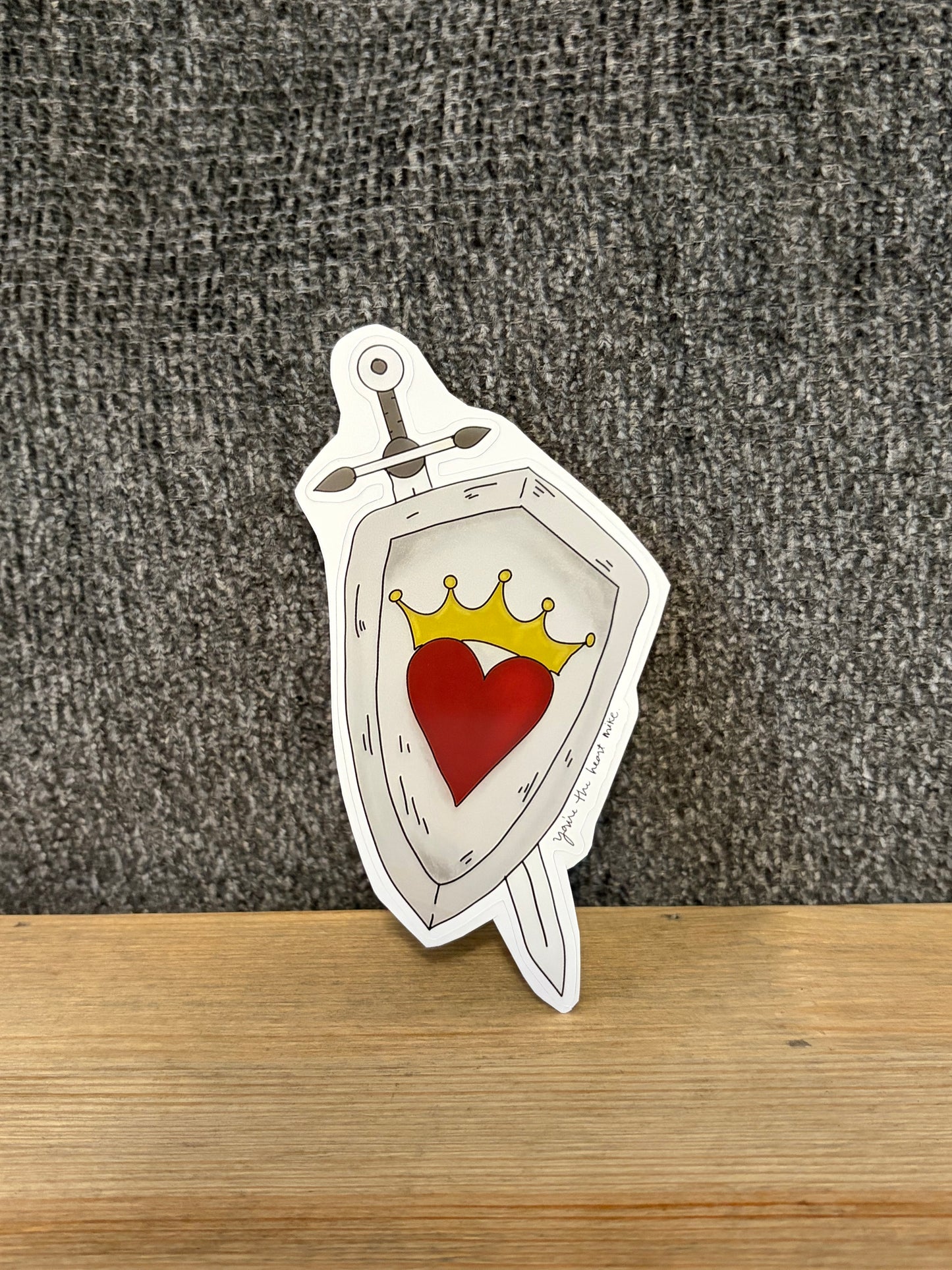 paladin shield sticker