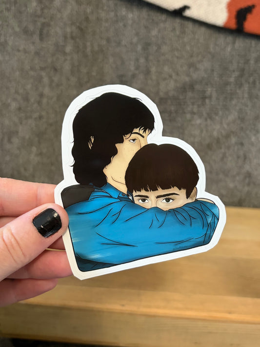 byler hug sticker