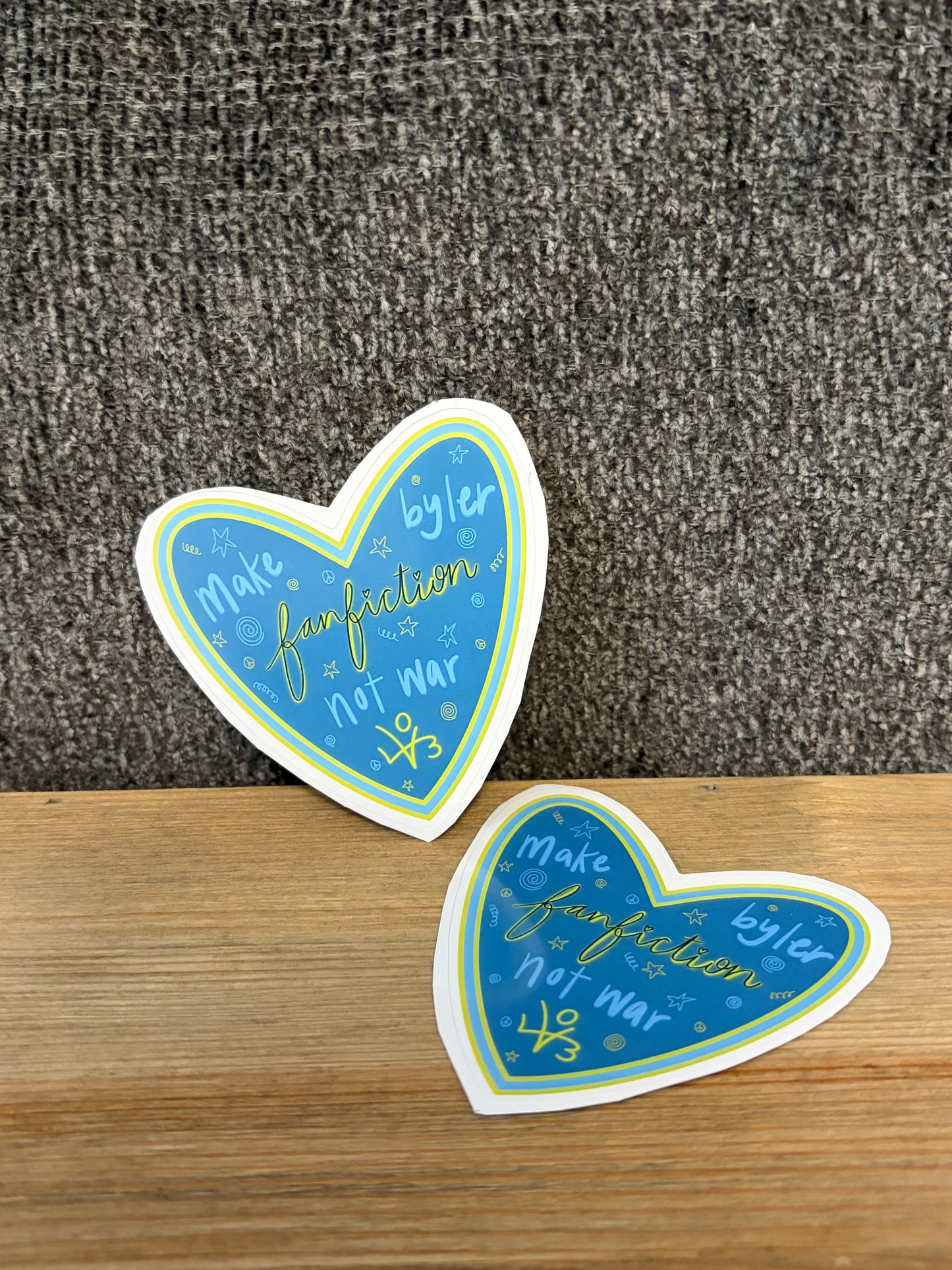 byler fanfiction not war sticker