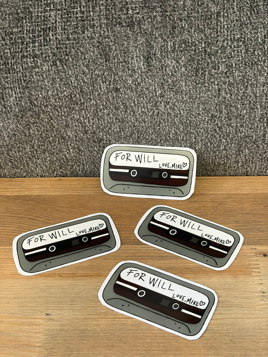 byler mixtape sticker