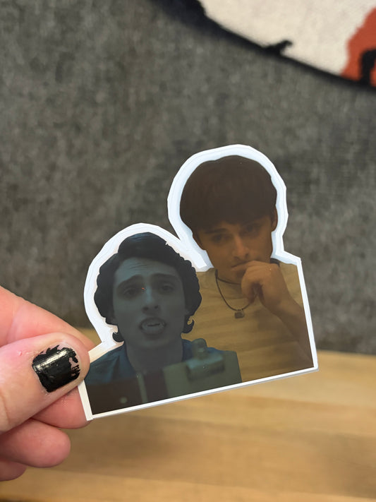across the dnd table sticker