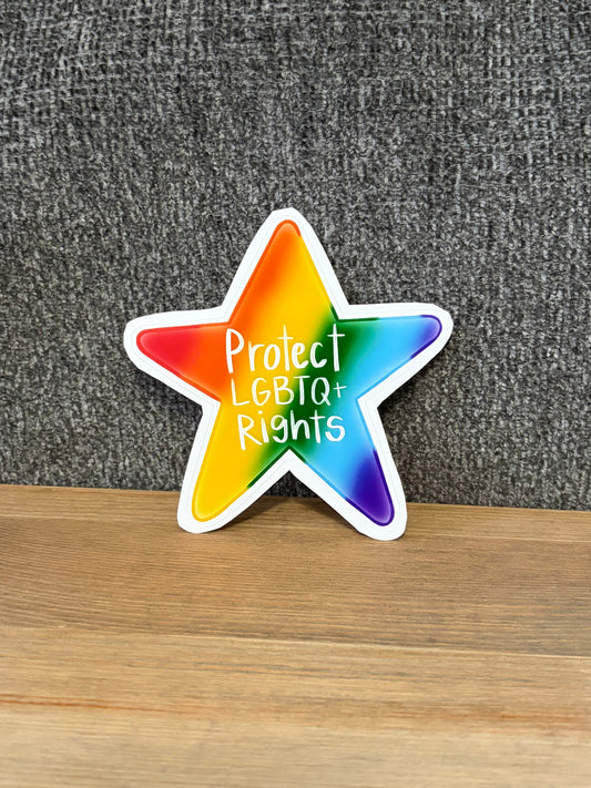 protect lgbtq+ rights sticker