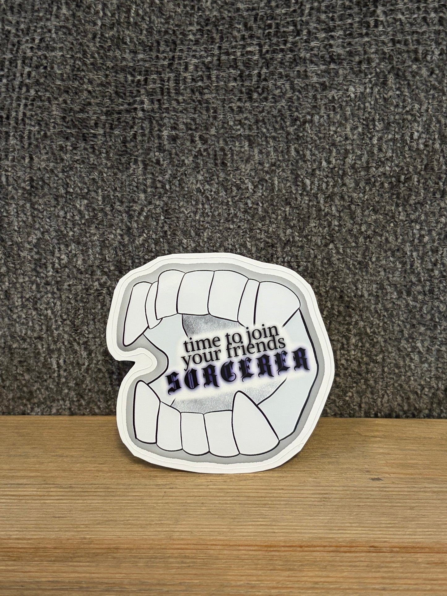 sorcerer fangs sticker
